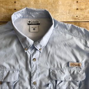Columbia PFG Vented Long Sleeve Button Down